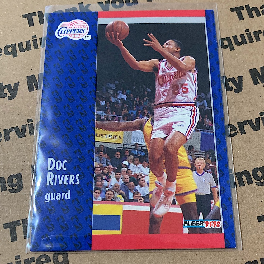 Doc Rivers ‘92 Fleer Card